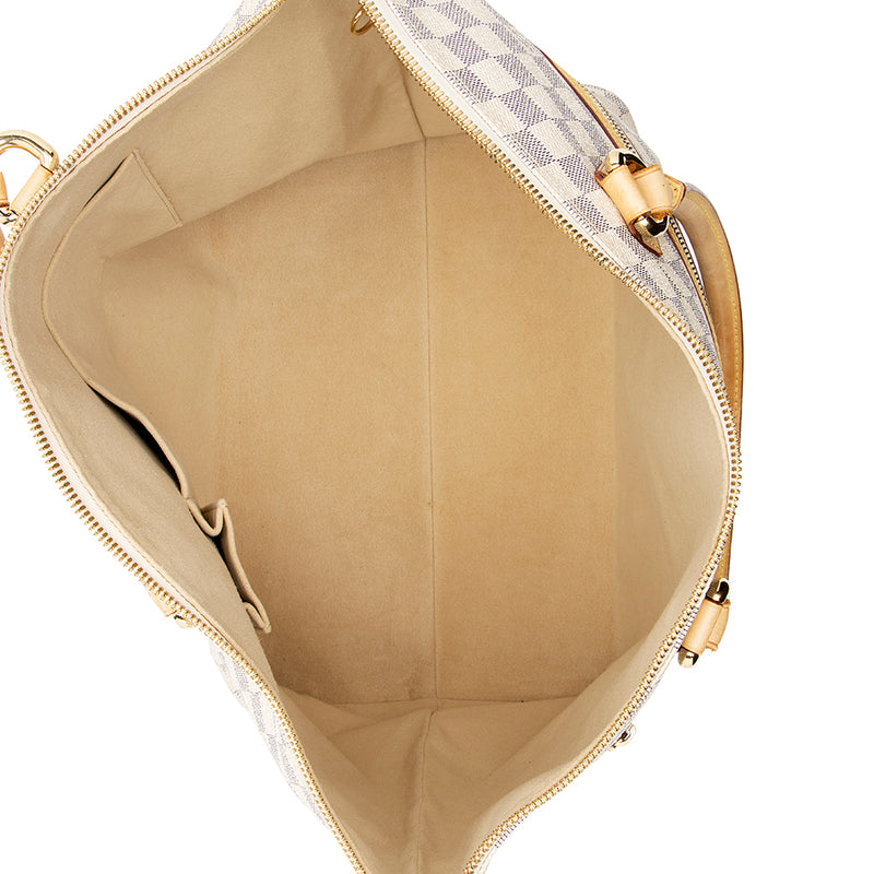 Louis Vuitton - Authenticated Saleya Handbag - Cotton Brown for Women, Good Condition