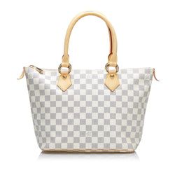 Louis Vuitton Damier Azur Saleya PM White