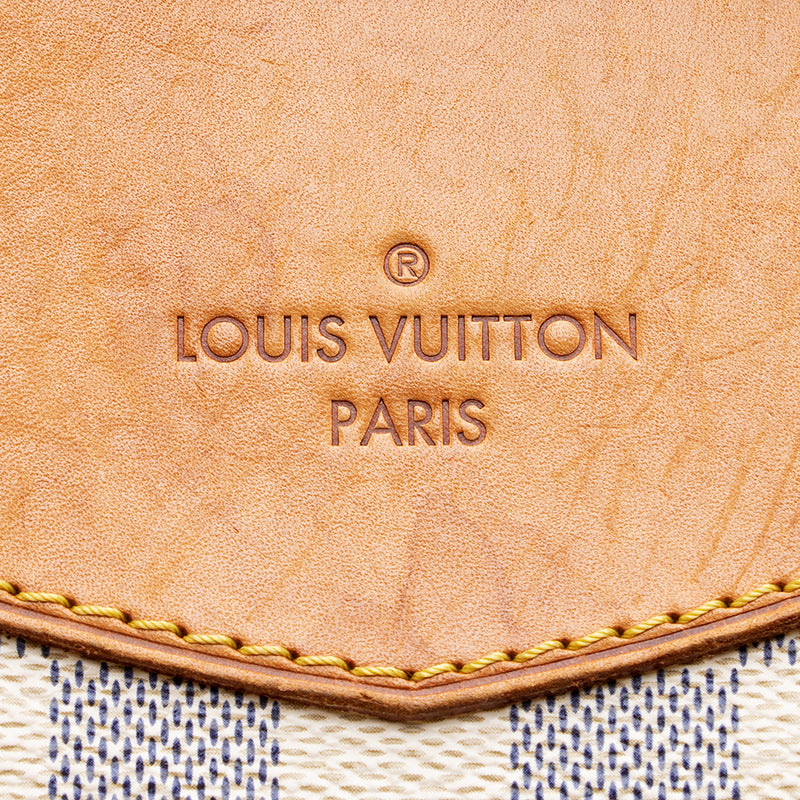 Louis Vuitton Damier Azur Siracusa GM (SHG-rgamPl) – LuxeDH