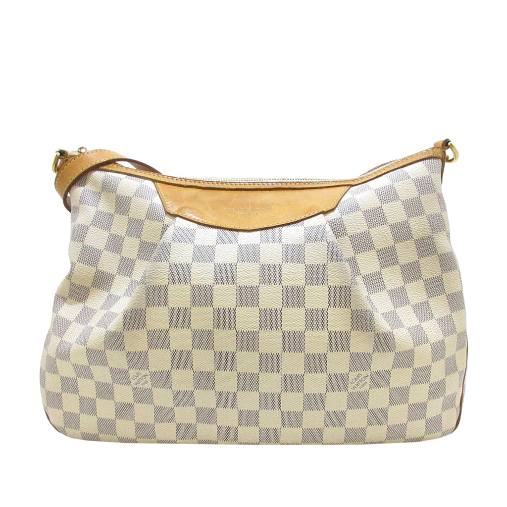 Louis Vuitton Damier Azur Canvas and Leather Siracusa MM Bag Louis