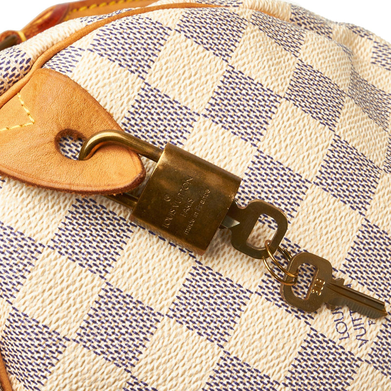 Louis Vuitton Damier Azur Speedy 30 (SHG-HUrC3l) – LuxeDH