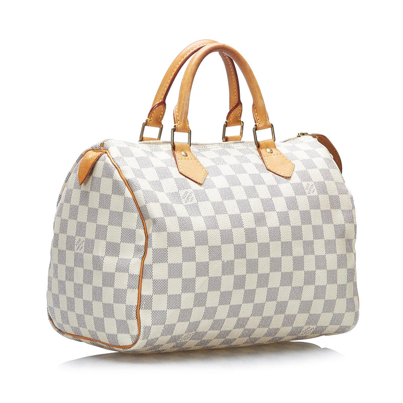 Louis Vuitton Damier Azur Speedy 30 Archives - High Heel Confidential