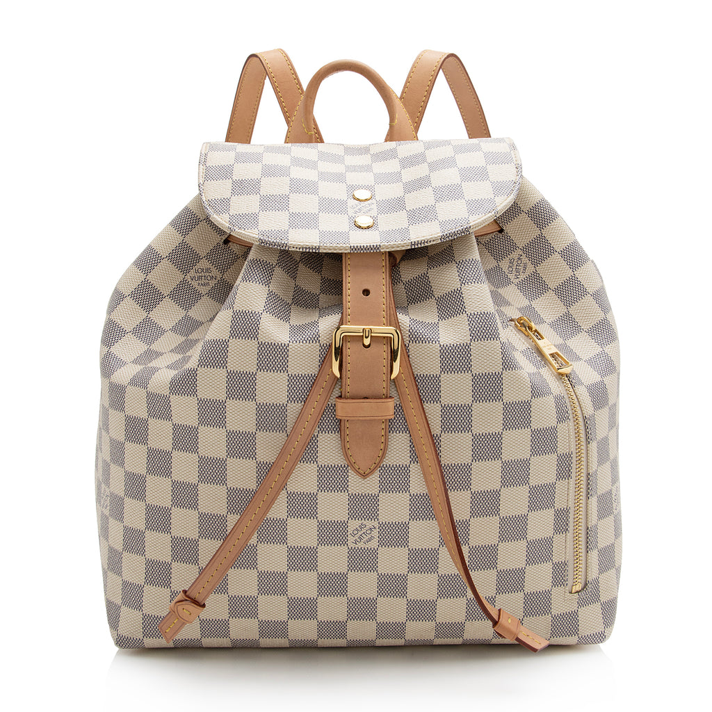 Louis Vuitton Damier Azur Sperone - Backpacks, Handbags