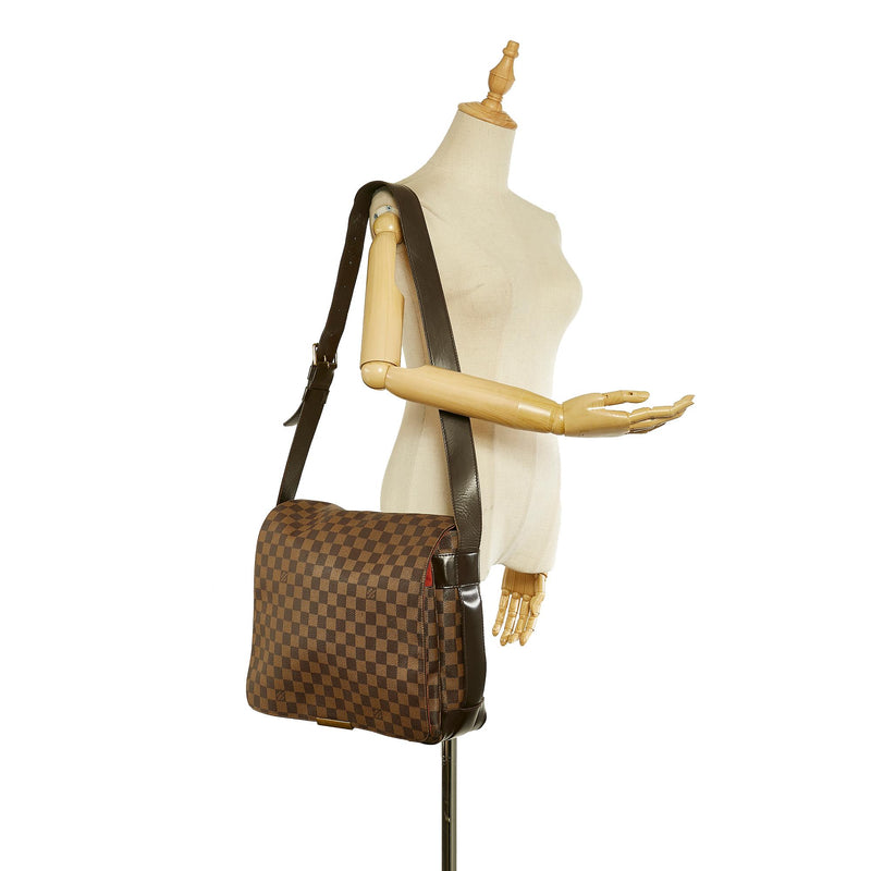 Louis Vuitton Damier Ebene Abbesses Messenger Bag - Brown Shoulder
