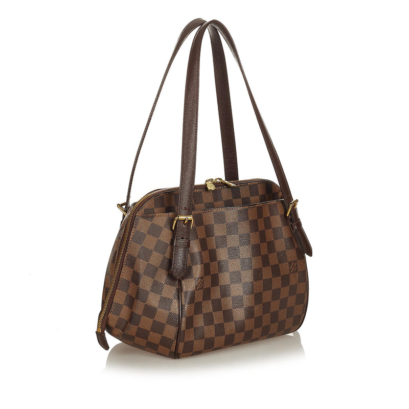 Louis Vuitton Belem Canvas Shoulder Bag