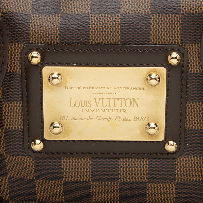 Louis Vuitton Damier Berkeley Satchel Ebene Handbag