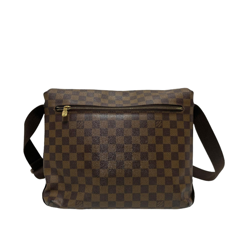 Louis+Vuitton+Brooklyn+Messenger+Bag+PM+Brown+Leather for sale online