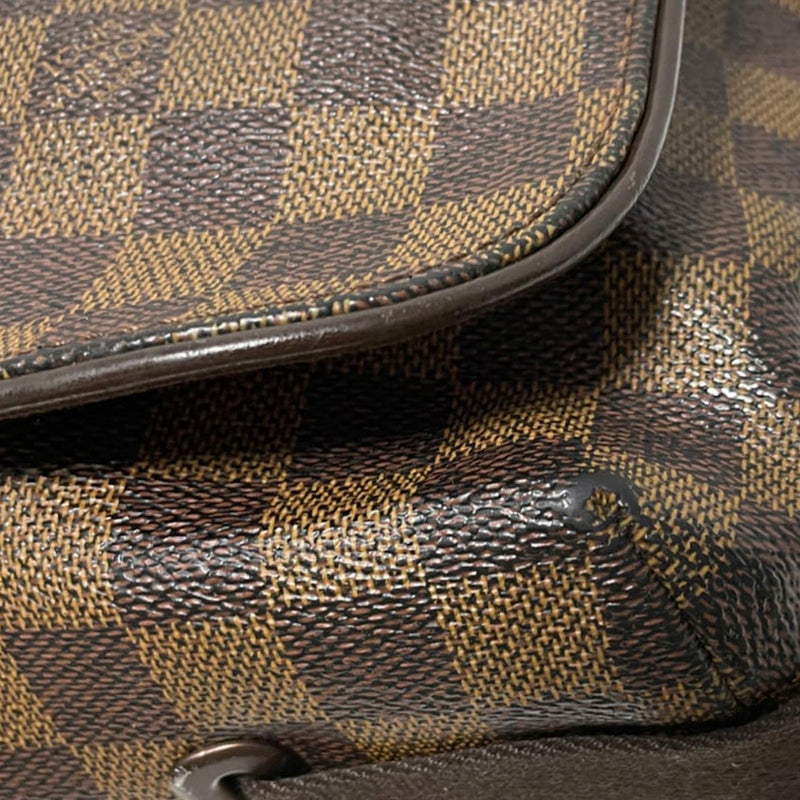 Louis Vuitton Vintage - Damier Ebene Brooklyn MM Bag - Brown