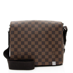 Louis Vuitton - Authenticated District Bag - Leather Black for Men, Good Condition