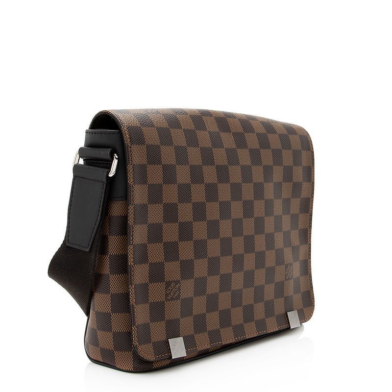 Louis Vuitton, Bags, Louis Vuitton Damier Messenger Shoulder Mens  Crossbody Leather Box Dust Bag