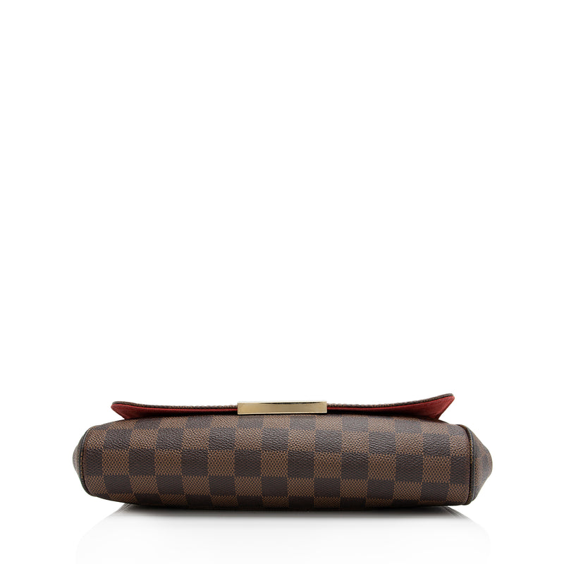 Louis Vuitton Damier Ebene Favorite MM Shoulder Bag (SHF-uhjOFW