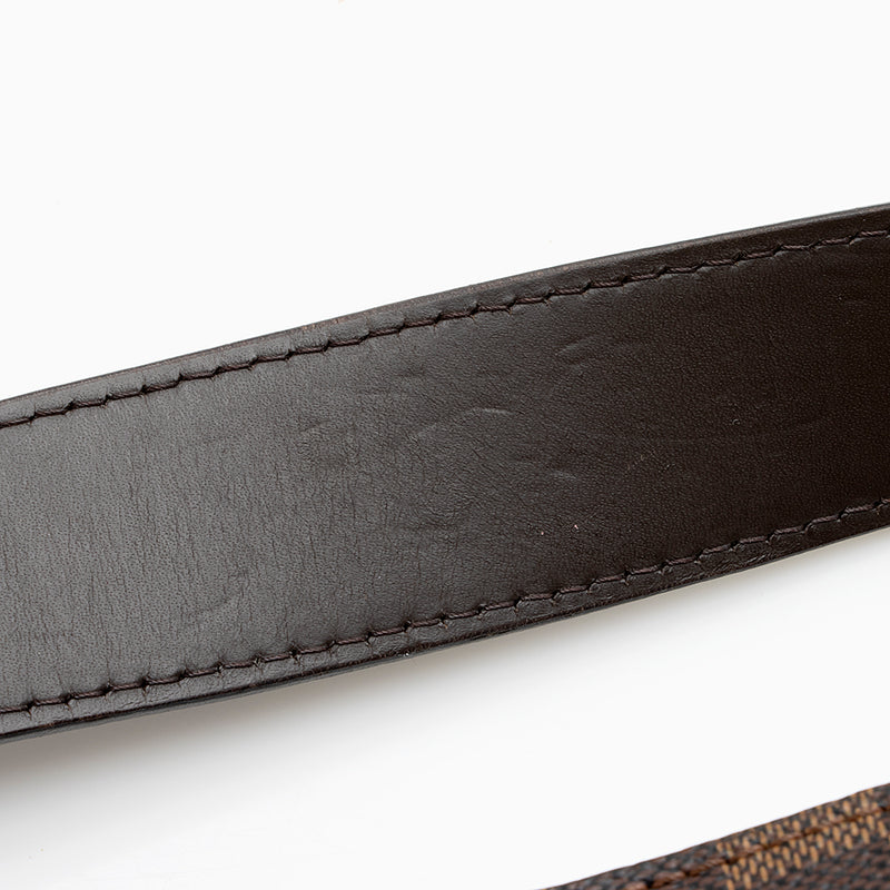 Louis Vuitton Neogram Belt Damier Graphite Medium Black 1138901