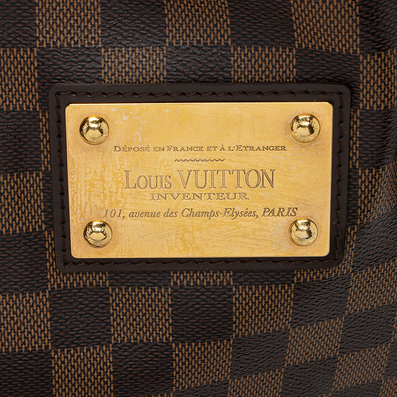 Louis Vuitton Damier Ebene Hampstead MM Tote - FINAL SALE (SHF-19125) –  LuxeDH