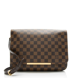 Louis Vuitton Damier Ebene Checkered Brown Shoulder Tote bag