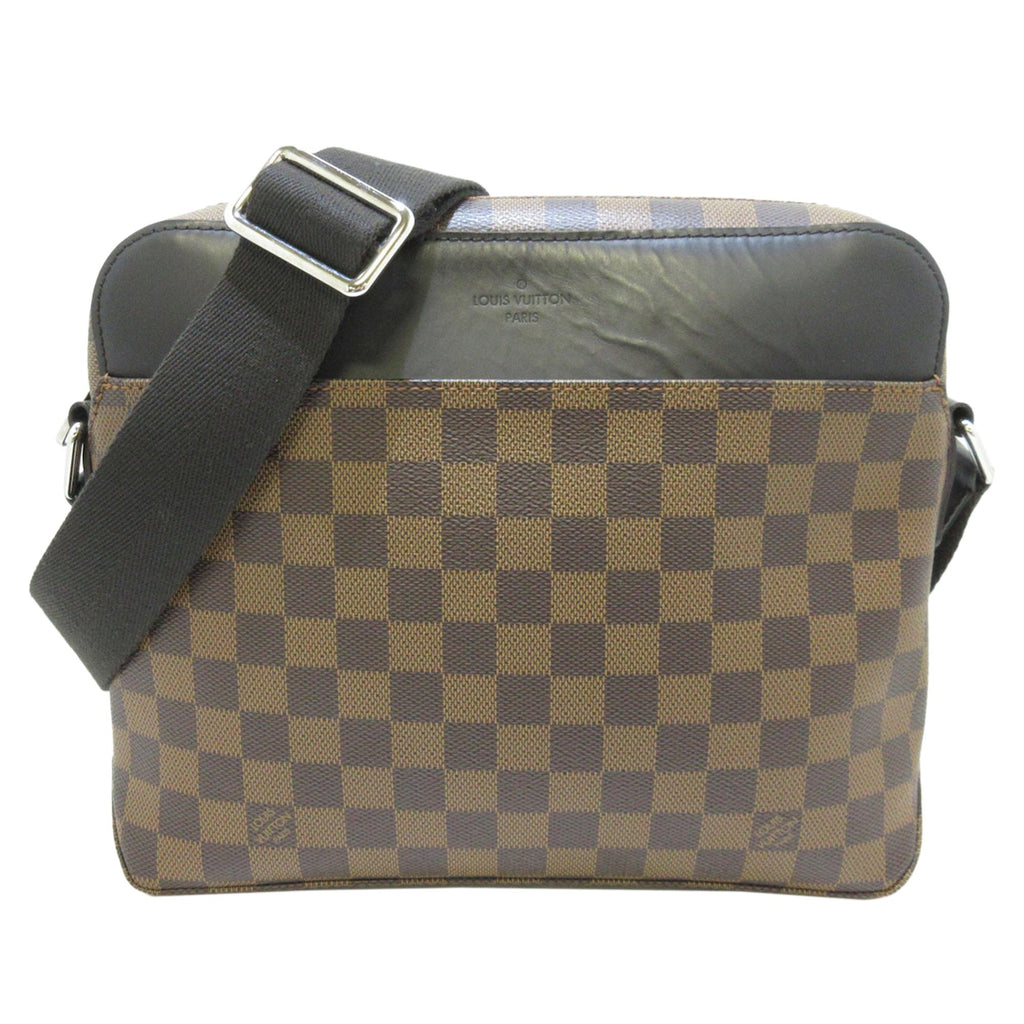 Louis Vuitton, Bags, Louis Vuitton Damier Messenger Shoulder Mens  Crossbody Leather Box Dust Bag