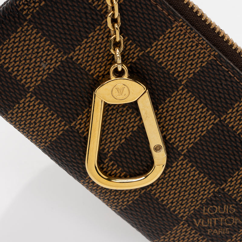 Louis Vuitton Damier Ebene Key Pouch (SHF-qx5uvo) – LuxeDH