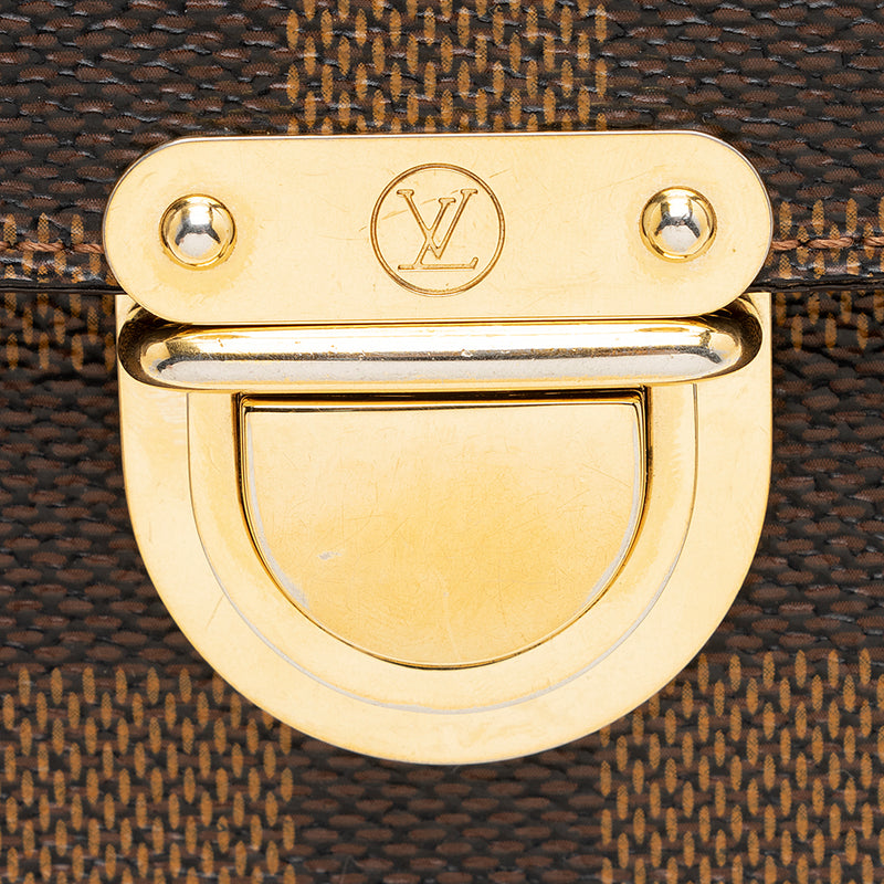 Louis Vuitton Damier Ebene Square Koala Wallet - My Luxury Bargain
