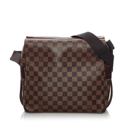 Original Louis Vuitton Naviglio Damier Ebene Messenger Bag