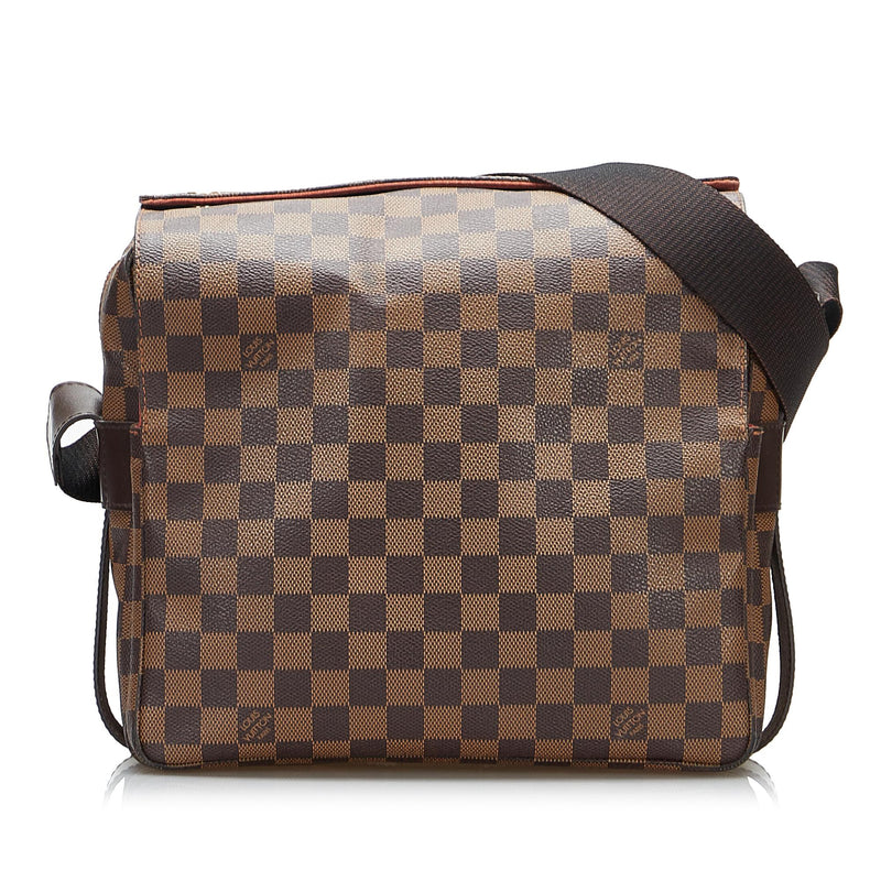 Louis Vuitton, Bags, Louis Vuitton Naviglio Shoulder Bag In Damier Ebene