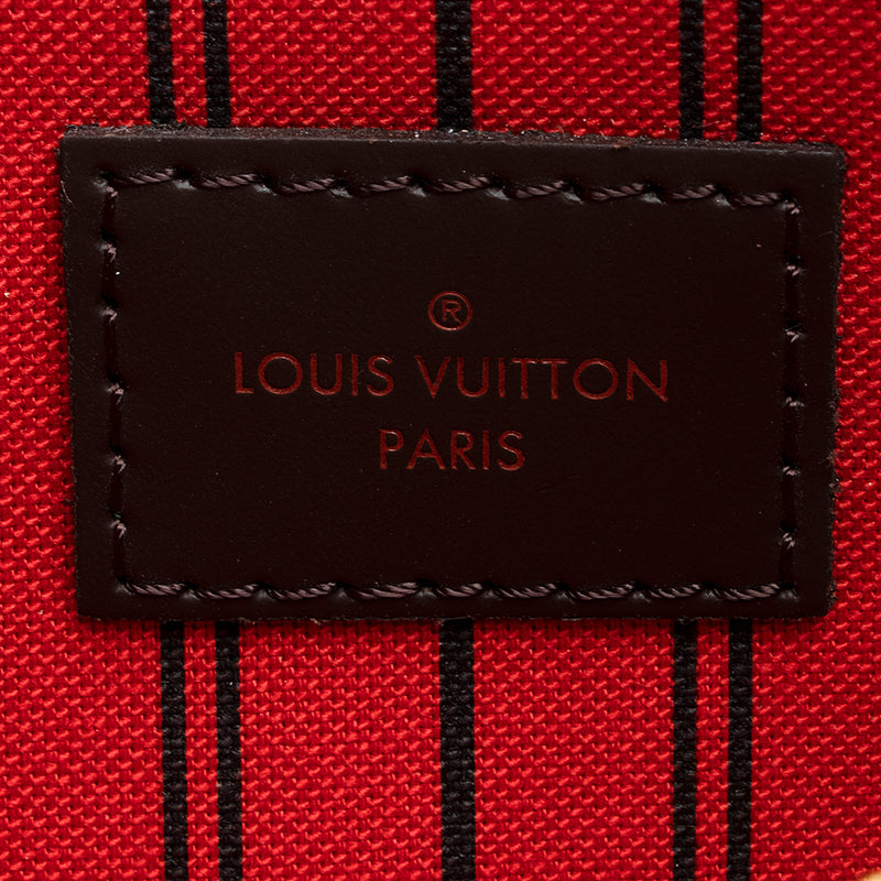 Louis Vuitton Damier Ebene Neverfull MM Pochette (SHF-21661) – LuxeDH
