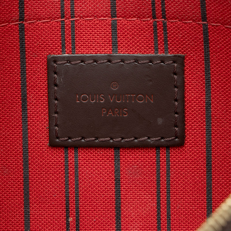 Louis Vuitton Damier Ebene Neverfull MM Pochette (SHF-21661) – LuxeDH