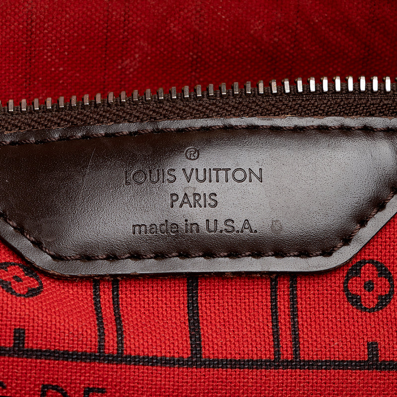 Louis Vuitton Favorite Damier Ebene MM Red Lining - US