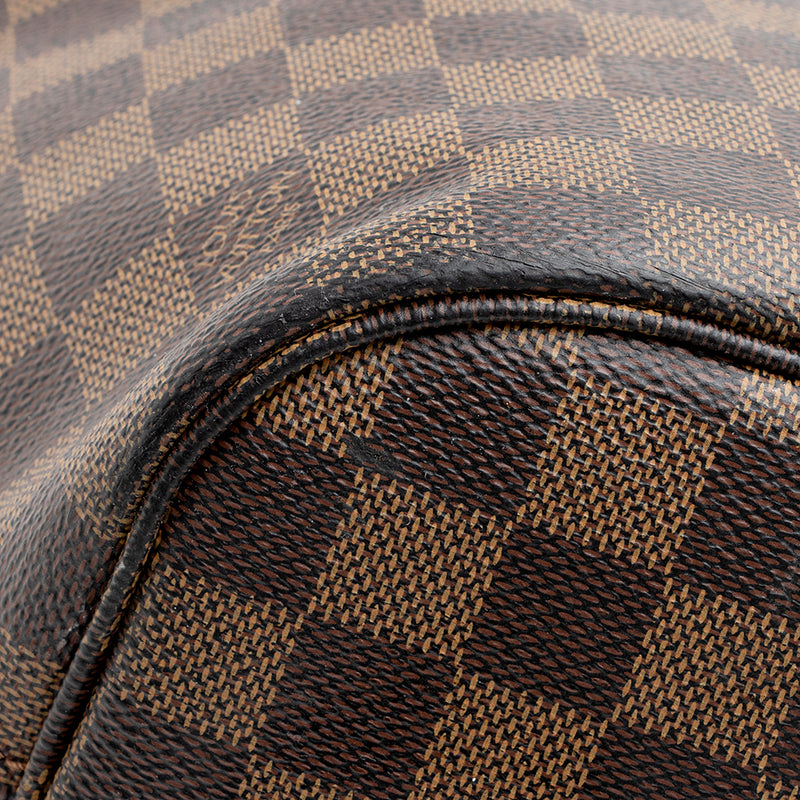 Louis Vuitton Damier Ebene Neverfull mm Tote - Final Sale (SHF-19520)