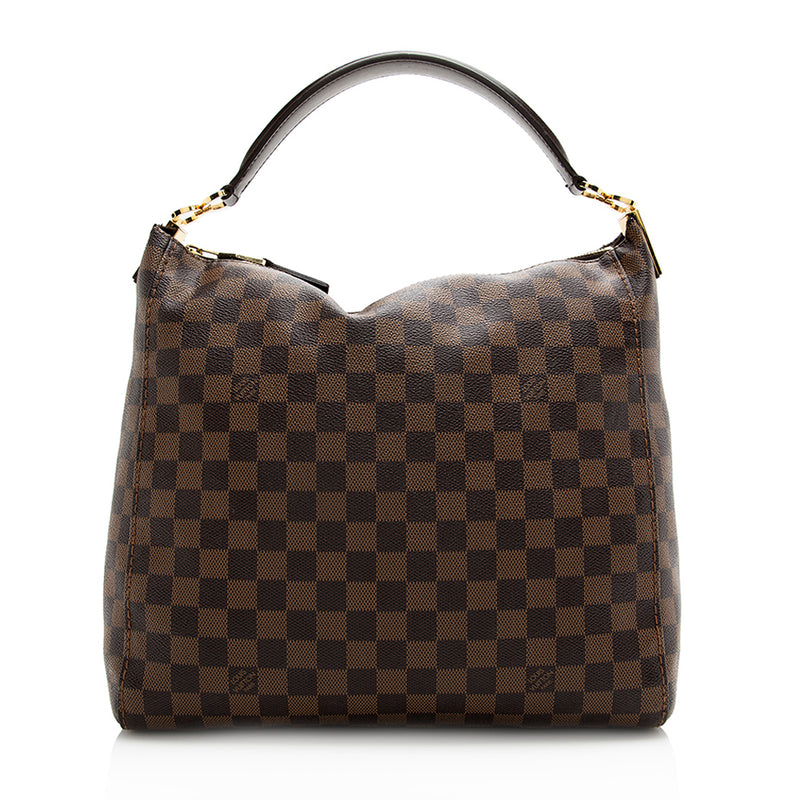 Louis Vuitton Ilovo Pm Shawl Handbag Shoulder Bag Damier Brown