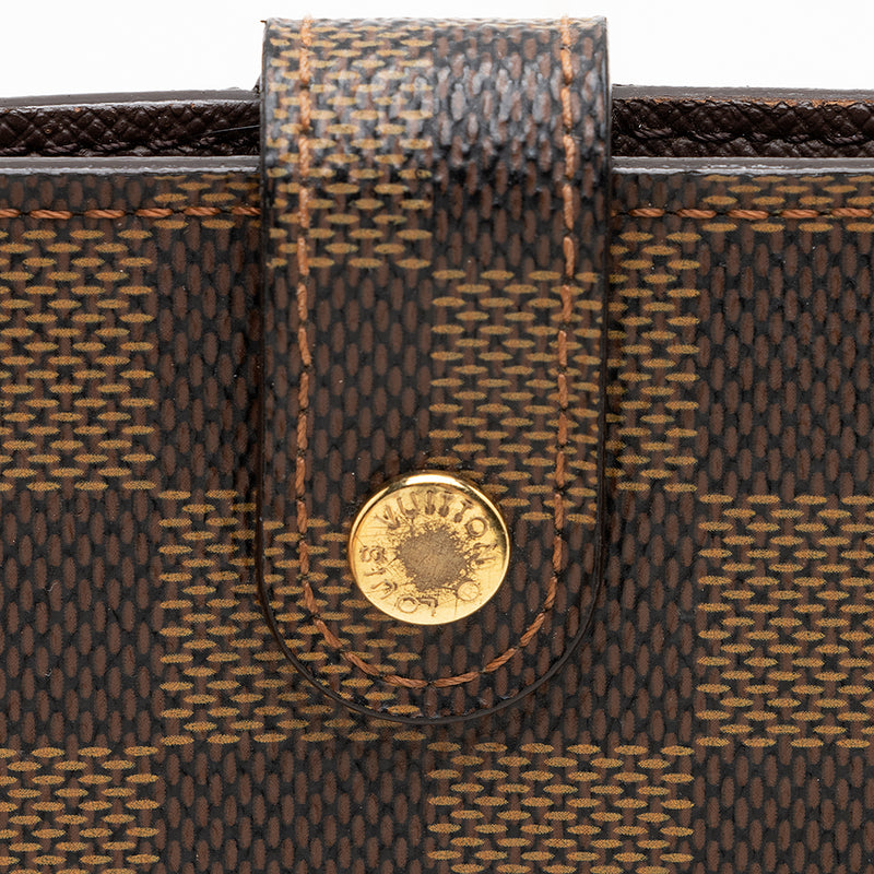 Louis Vuitton Limited Edition Damier Ebene Trunks and Locks Small Agenda  Cover (SHF-20169)
