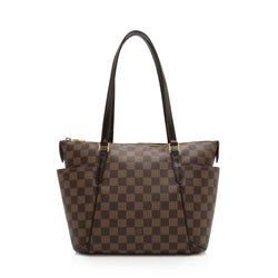 Louis Vuitton Damier Ebene Totally PM Tote (SHF-IlwWyO)