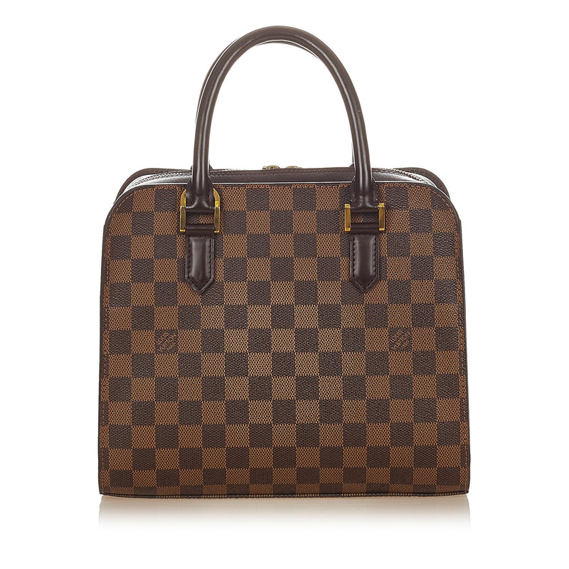 Louis Vuitton, Bags, Authentic Louis Vuitton Damier Ebene Triana Handbag