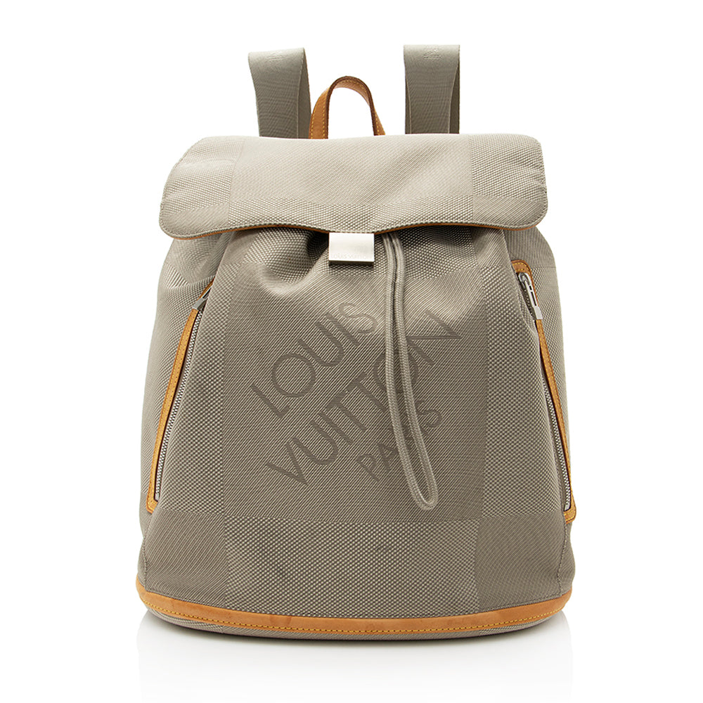 Louis Vuitton Gray Damier Geant Nylon Canvas Pionnier Backpack Bag., Lot  #58527