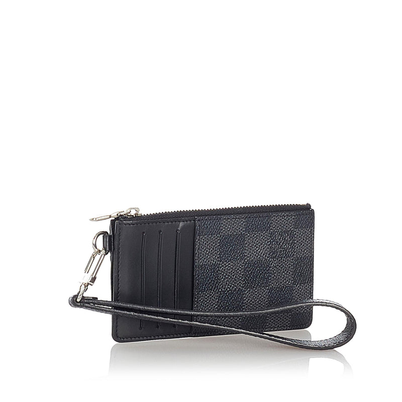 Louis Vuitton Damier Graphite Key and Coin Pouch