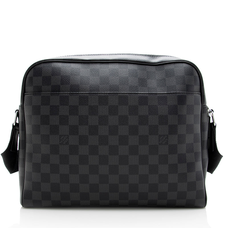 Louis Vuitton Vintage Black Damier Graphite District PM Canvas Messenger  Bag, Best Price and Reviews