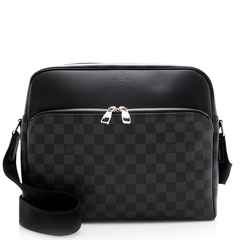 Shop Louis Vuitton DAMIER GRAPHITE Men's Messenger & Shoulder Bags