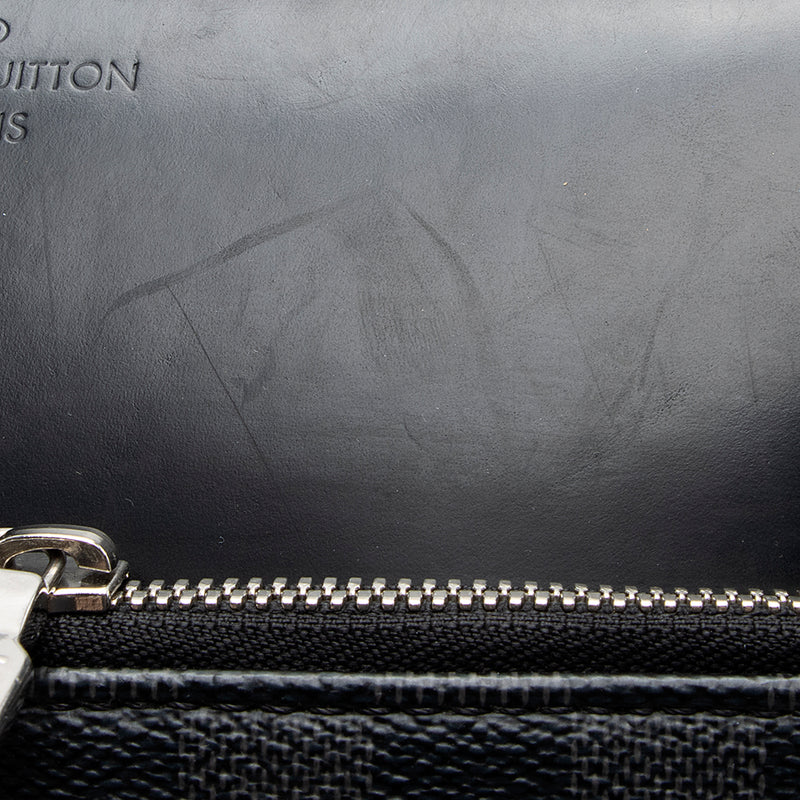 Louis Vuitton Damier Graphite Black Dayton Reporter MM Bag (2008