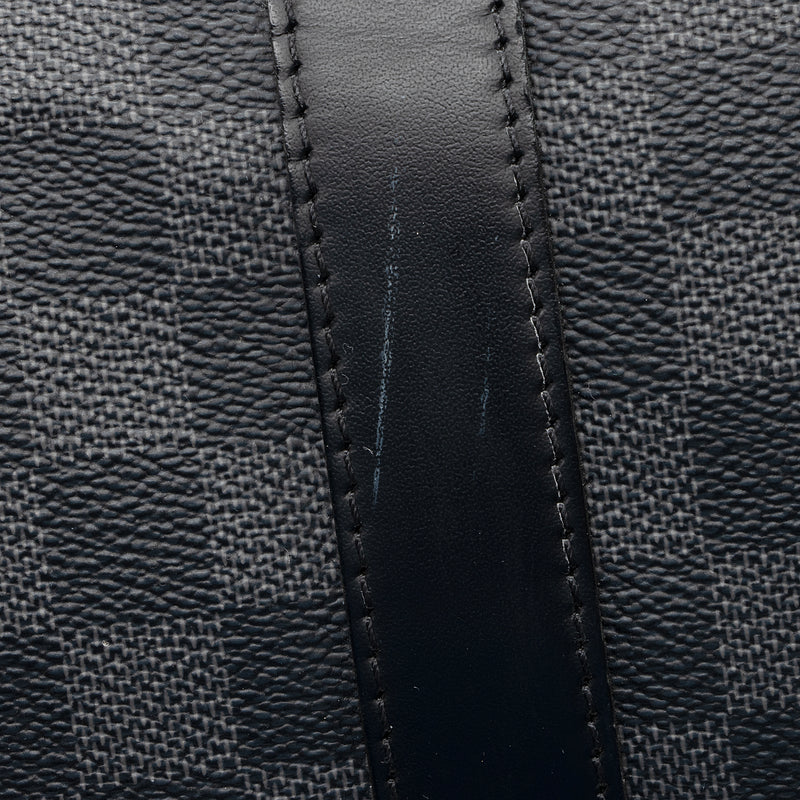 Louis Vuitton Damier Graphite Keepall Bandoulière 55 - Black Weekenders,  Bags - LOU775587