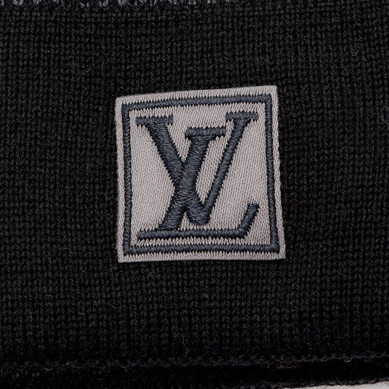Louis Vuitton Louis Vuitton Signature Damier LV Monogram 100% Wool Beanie  Skully