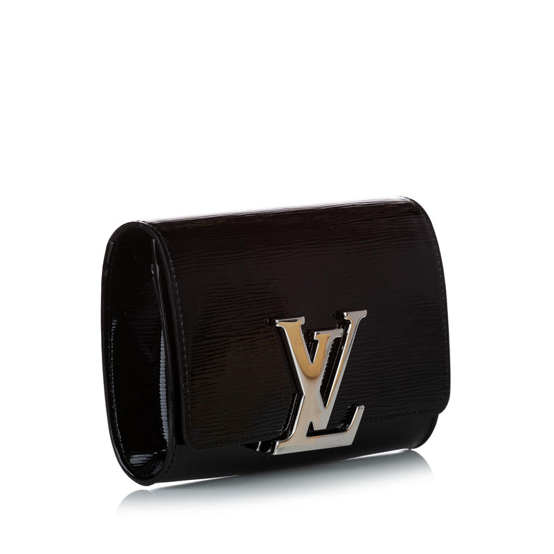 Louis Vuitton Black Epi Leather Louise Wallet