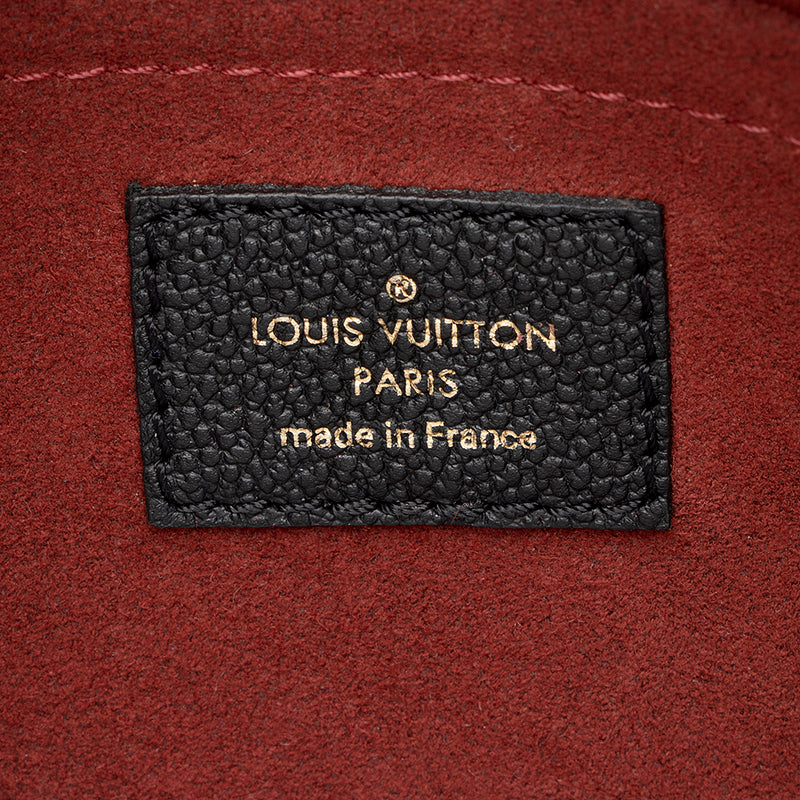 LOUIS VUITTON Empreinte Monogram Giant Multi Pochette Accessories Black  1248710