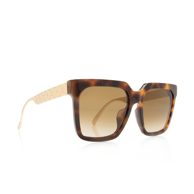Sunglasses Louis Vuitton Black in Metal - 34701325