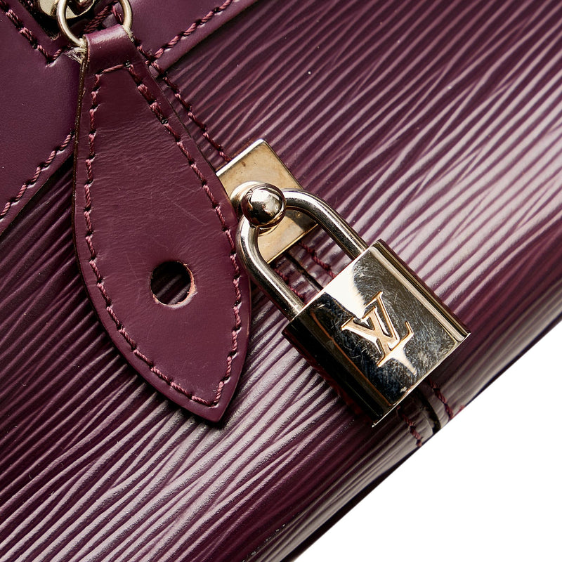 Louis Vuitton Epi Leather Bowling Montaigne Gm Bag