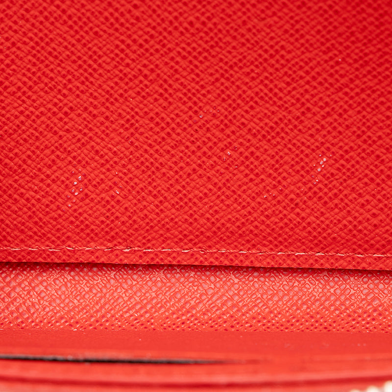 Louis Vuitton Epi Clemence Wallet M60913 Women's Epi Leather Long Wallet  (bi-fold) Coquelicots | eLADY Globazone