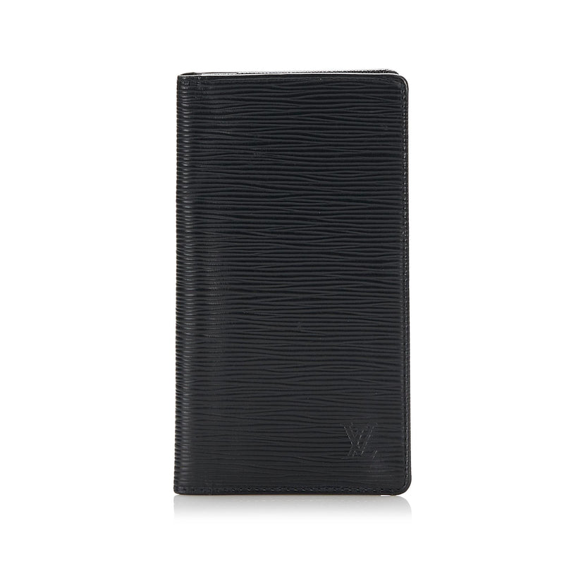 Louis Vuitton - Brazza Wallet - Leather - Black - Men - Luxury