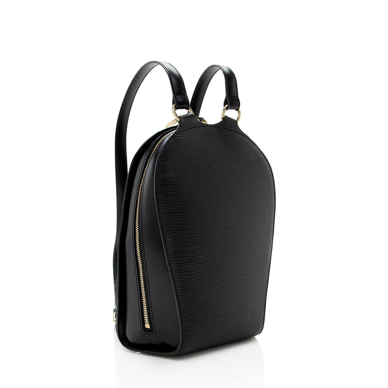 Louis Vuitton Vintage Epi Mabillon Backpack - Black Backpacks