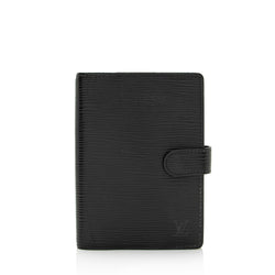Louis Vuitton Vintage Epi Leather Small Ring Agenda Cover - Blue