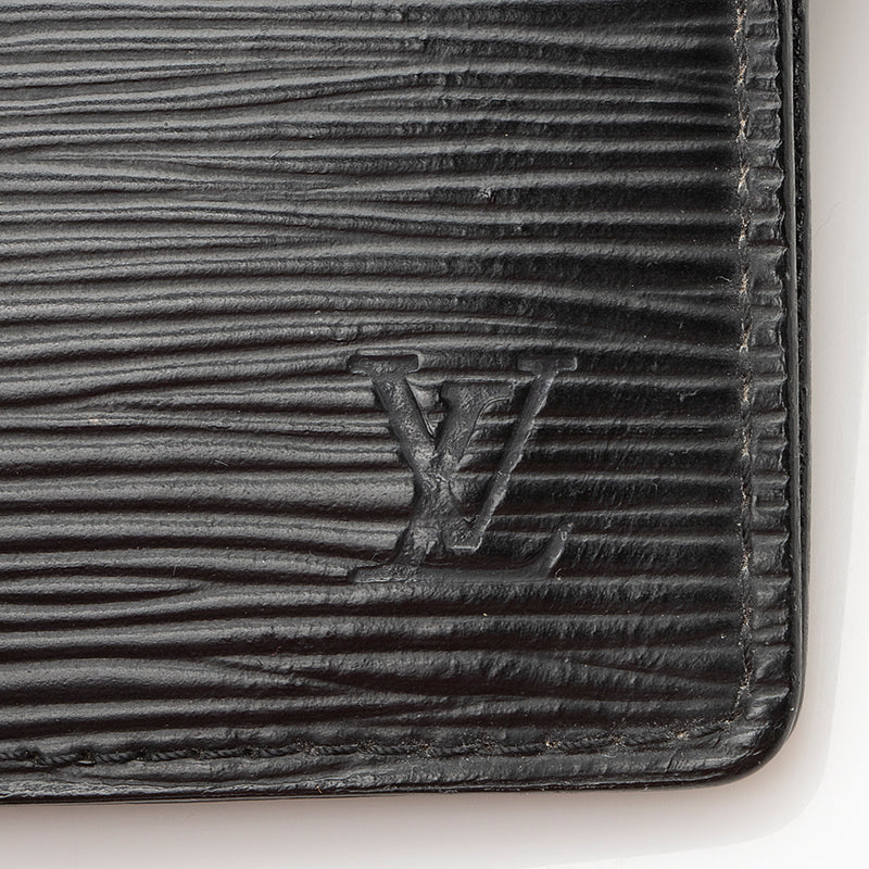 Louis Vuitton Black Epi Leather Agenda Cover at Jill's Consignment