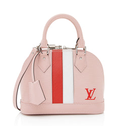 Louis Vuitton - Authenticated Alma Bb Handbag - Leather Red for Women, Good Condition