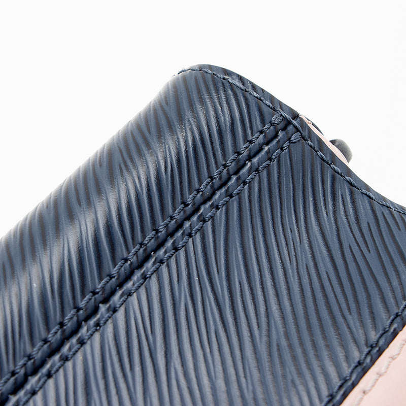 Louis Vuitton - Authenticated Twist Handbag - Leather Blue Plain for Women, Very Good Condition