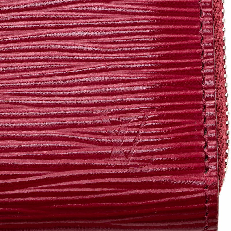 Louis Vuitton Red 2018 EPI Leather Zippy Coin Purse